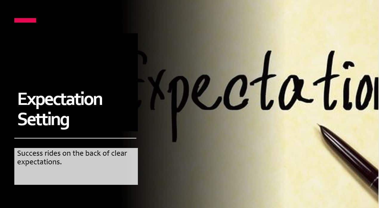 Success Rides On The Back Of Clear Expectations 1