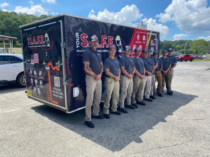 Your Safe Team With Trailer